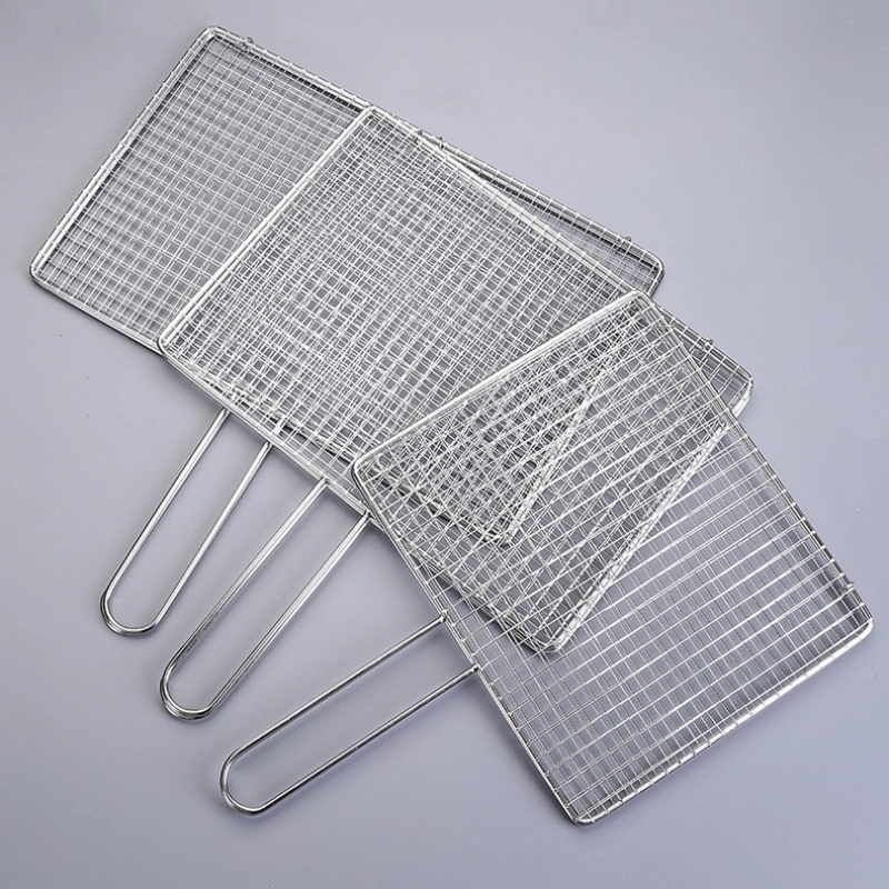 60*40cm 304 Stainless Steel Wire Cake Cooling Rack BBQ Grill Mesh for Kitchen Cooking\Baking\BBQ