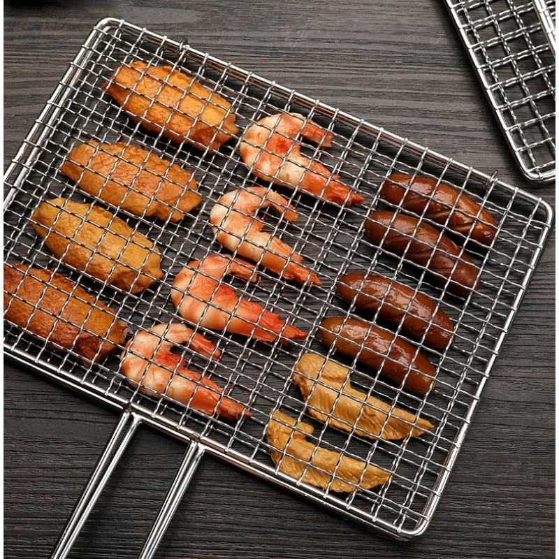 60*40cm 304 Stainless Steel Wire Cake Cooling Rack BBQ Grill Mesh for Kitchen Cooking\Baking\BBQ