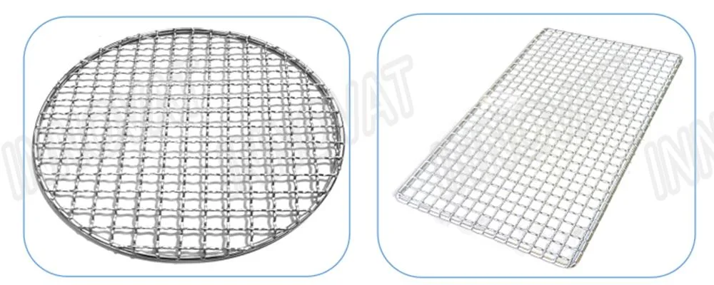 Charcoal BBQ Grill Mesh Stainless Steel Korean Barbecue Indoor Charcoal Restaurant BBQ Grill Mesh /Grate