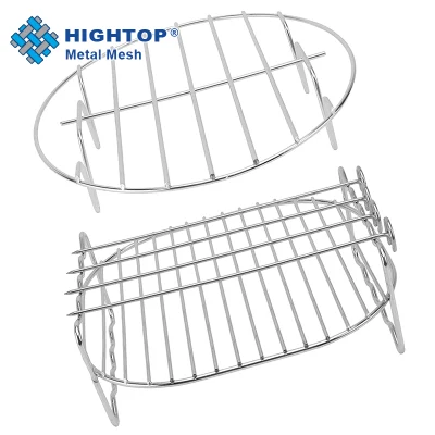 Griglia di raffreddamento rotonda antiaderente da 12 pollici, griglie di cottura, vaporiera, griglia per torte